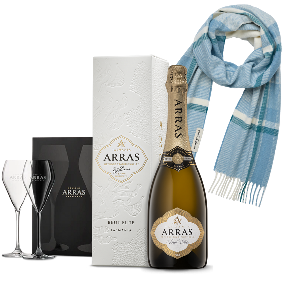 Brut Elite + Arras Twin Flute Pack + Waverley Mills Scarf