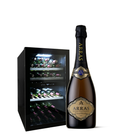 Arras Grand Vintage Vertical Release & Wine Fridge
