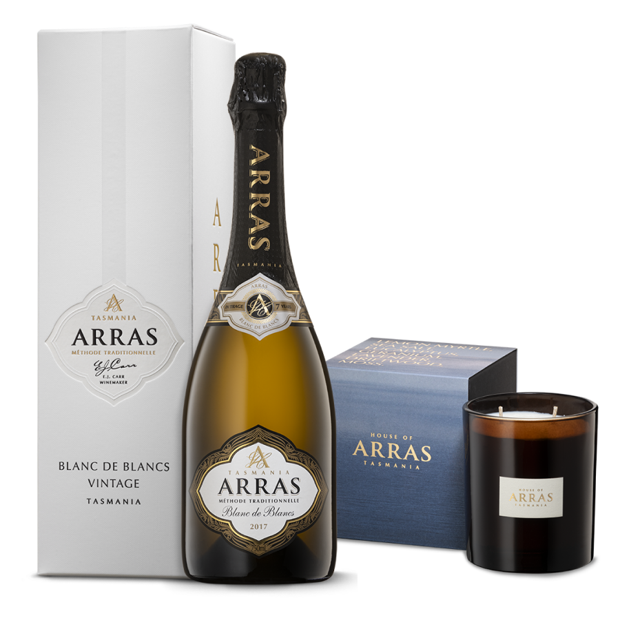 Blanc de Blanc 2017 + Raconteur Candle